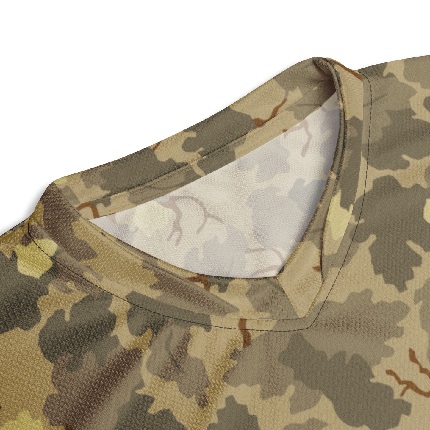American Mitchell Wine Leaf Brown CAMO Unisex Sports Jersey