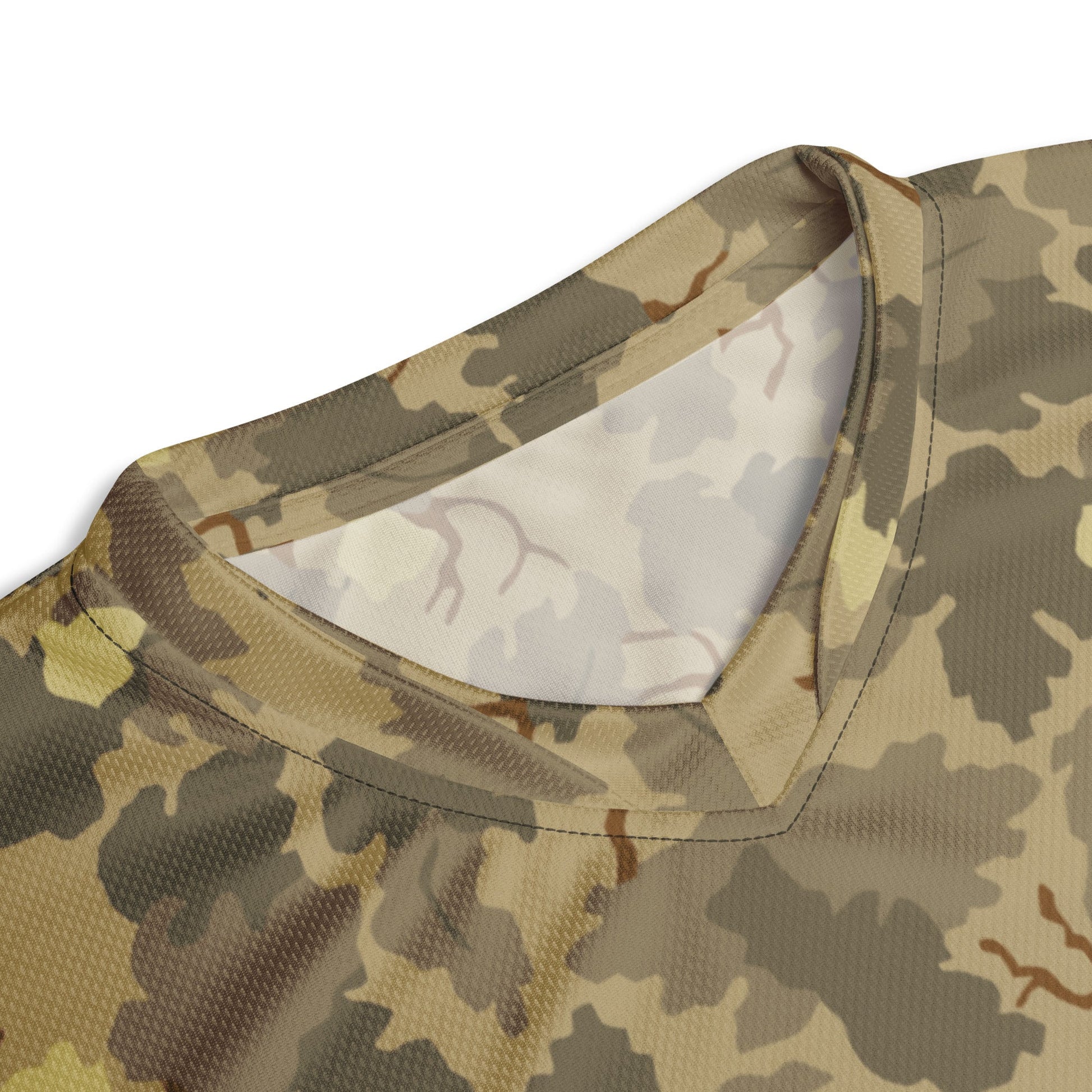 American Mitchell Wine Leaf Brown CAMO Unisex Sports Jersey