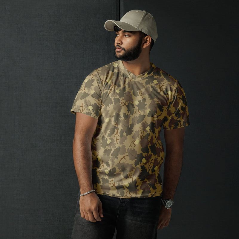 Mitchell Vine Leaf Brown CAMO Unisex Sports Jersey