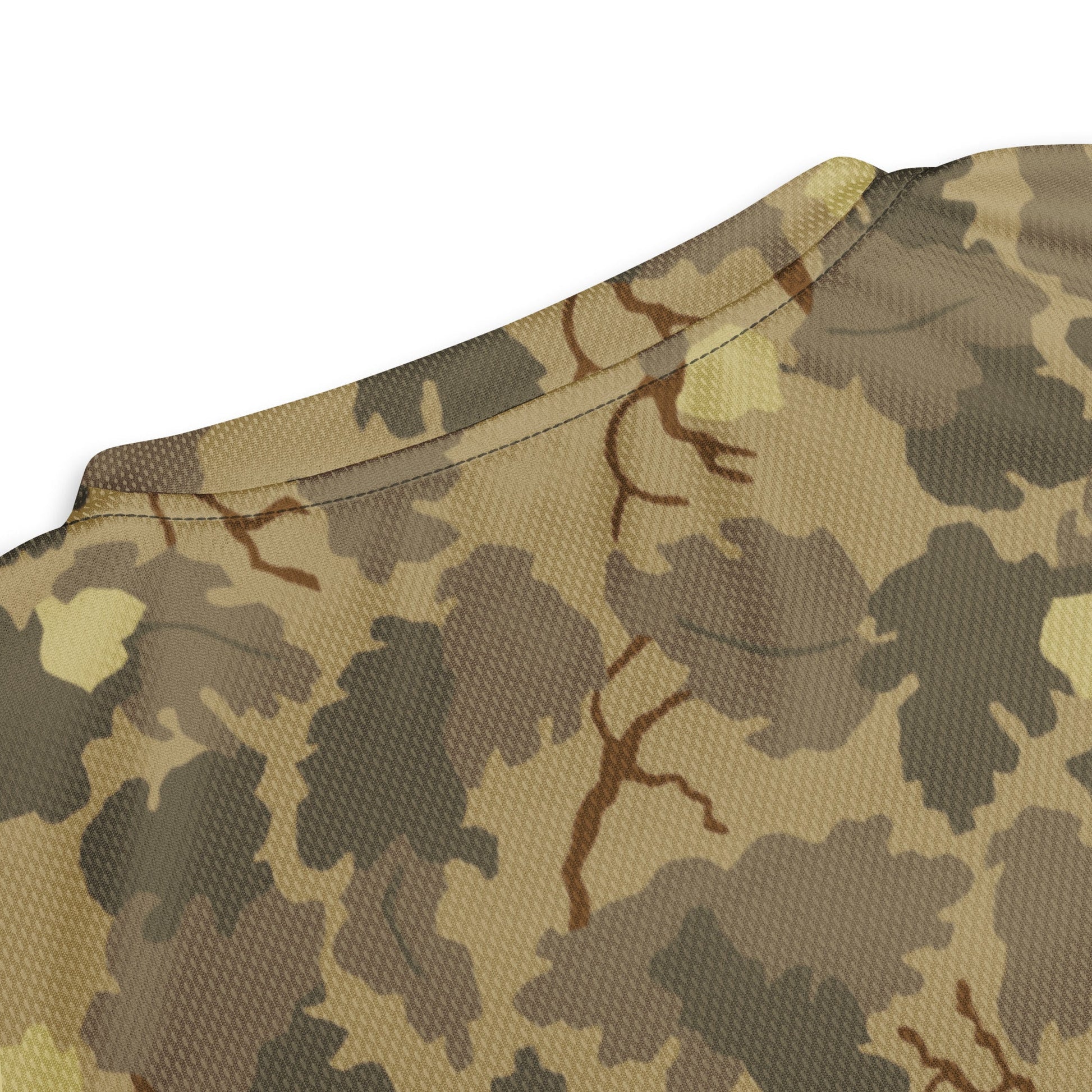 American Mitchell Wine Leaf Brown CAMO Unisex Sports Jersey