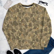 Mitchell Vine Leaf Brown CAMO Unisex Sweatshirt