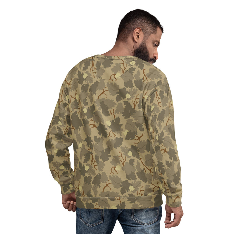 Mitchell Vine Leaf Brown CAMO Unisex Sweatshirt