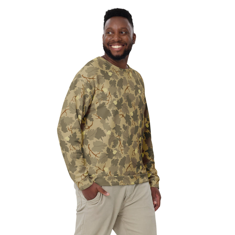 Mitchell Vine Leaf Brown CAMO Unisex Sweatshirt