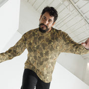 Mitchell Vine Leaf Brown CAMO Unisex Sweatshirt