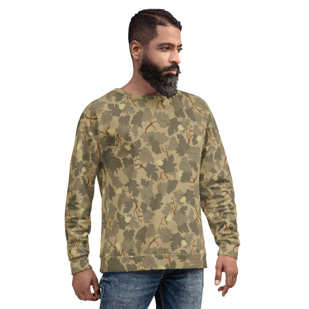 American Mitchell Wine Leaf Brown CAMO Unisex Sweatshirt