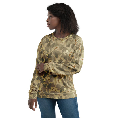 American Mitchell Wine Leaf Brown CAMO Unisex Sweatshirt