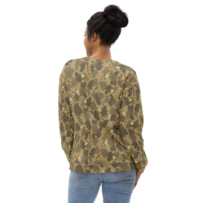 American Mitchell Wine Leaf Brown CAMO Unisex Sweatshirt