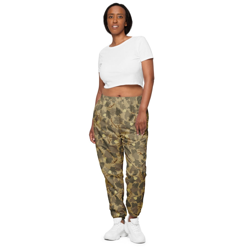 American Mitchell Wine Leaf Brown CAMO Unisex track pants - Track Pants