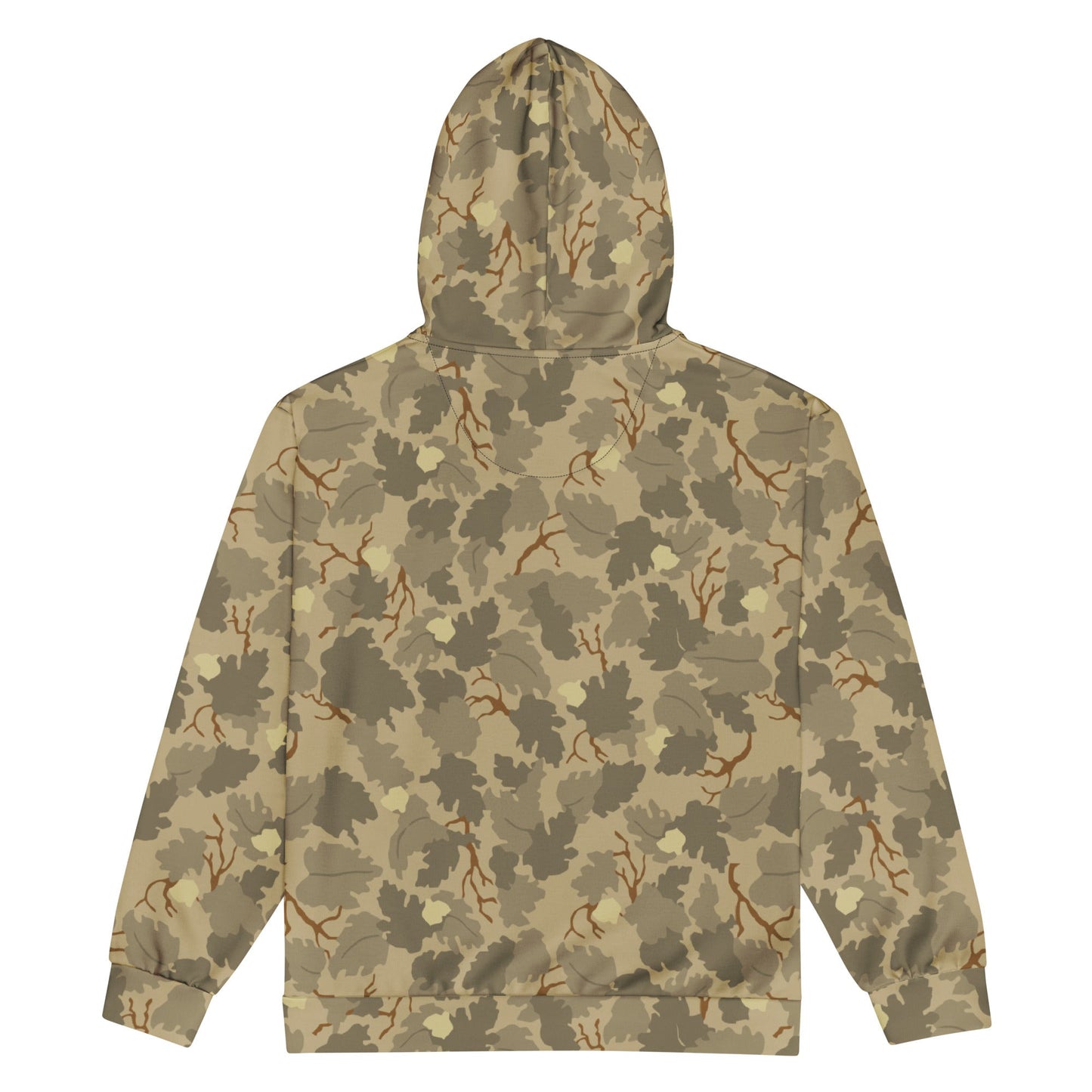 American Mitchell Wine Leaf Brown CAMO Unisex Zip Hoodie