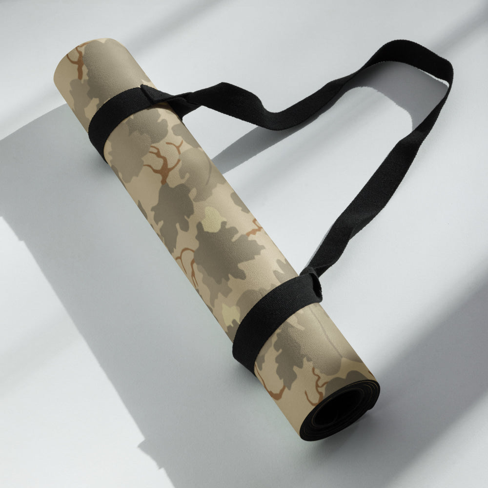 American Mitchell Wine Leaf Brown CAMO Yoga mat - Mat