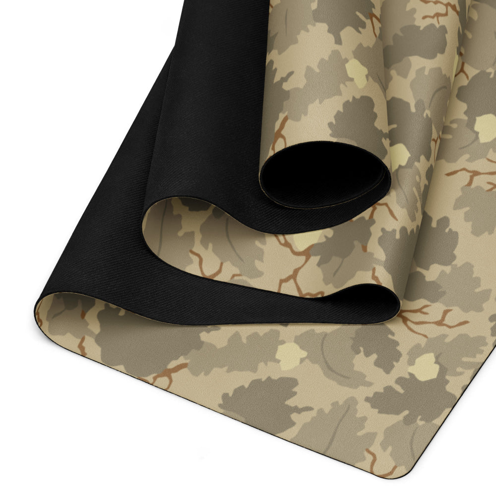 American Mitchell Wine Leaf Brown CAMO Yoga mat - Mat