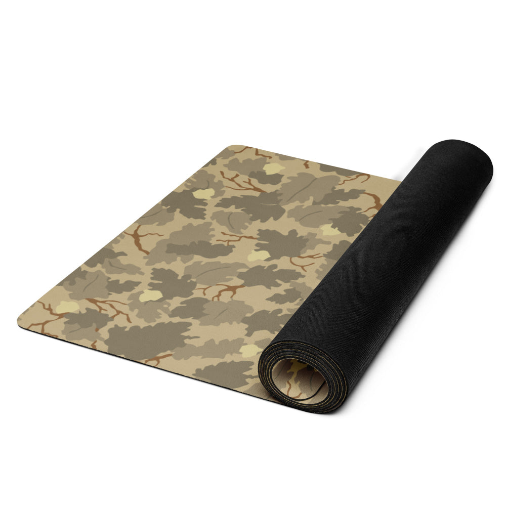 American Mitchell Wine Leaf Brown CAMO Yoga mat - Mat