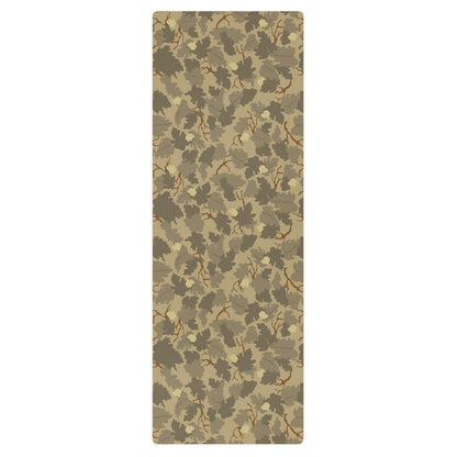 American Mitchell Wine Leaf Brown CAMO Yoga mat - Mat