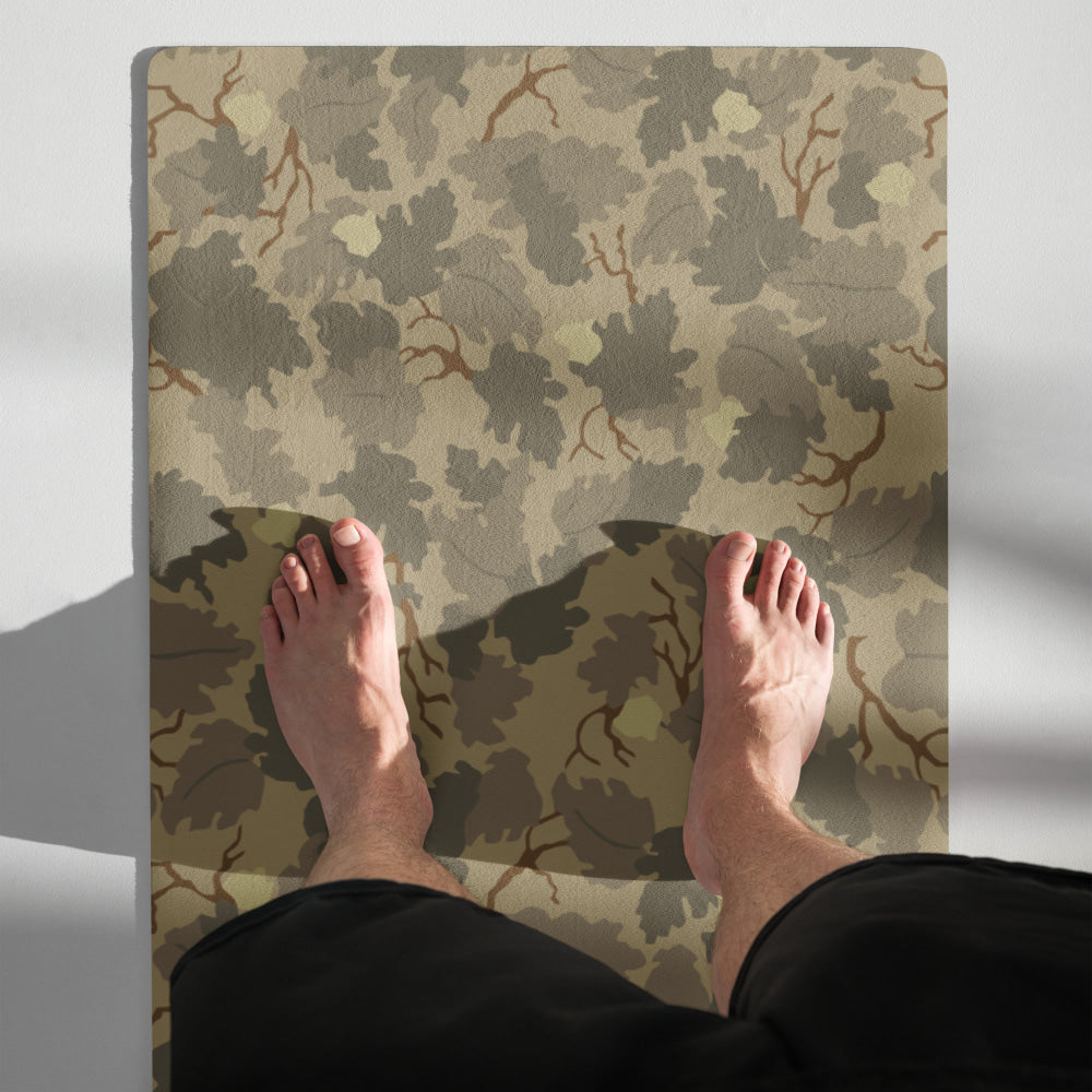 American Mitchell Wine Leaf Brown CAMO Yoga mat - Mat