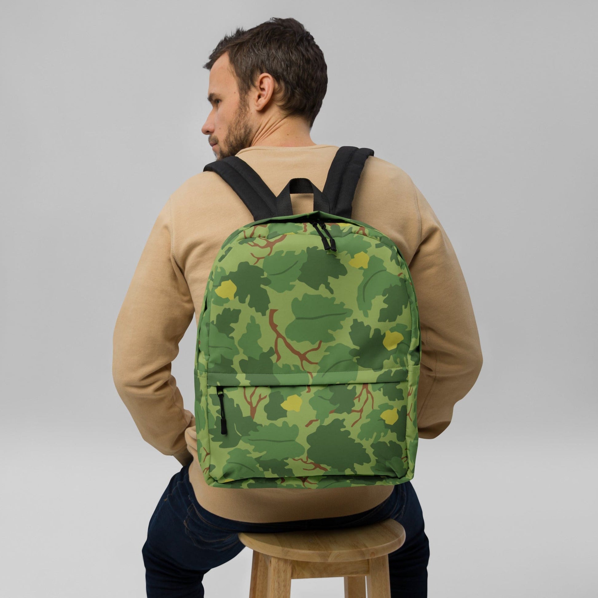 American Mitchell Wine Leaf Green CAMO Backpack