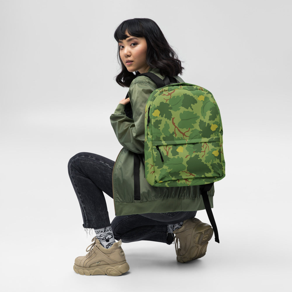 American Mitchell Wine Leaf Green CAMO Backpack