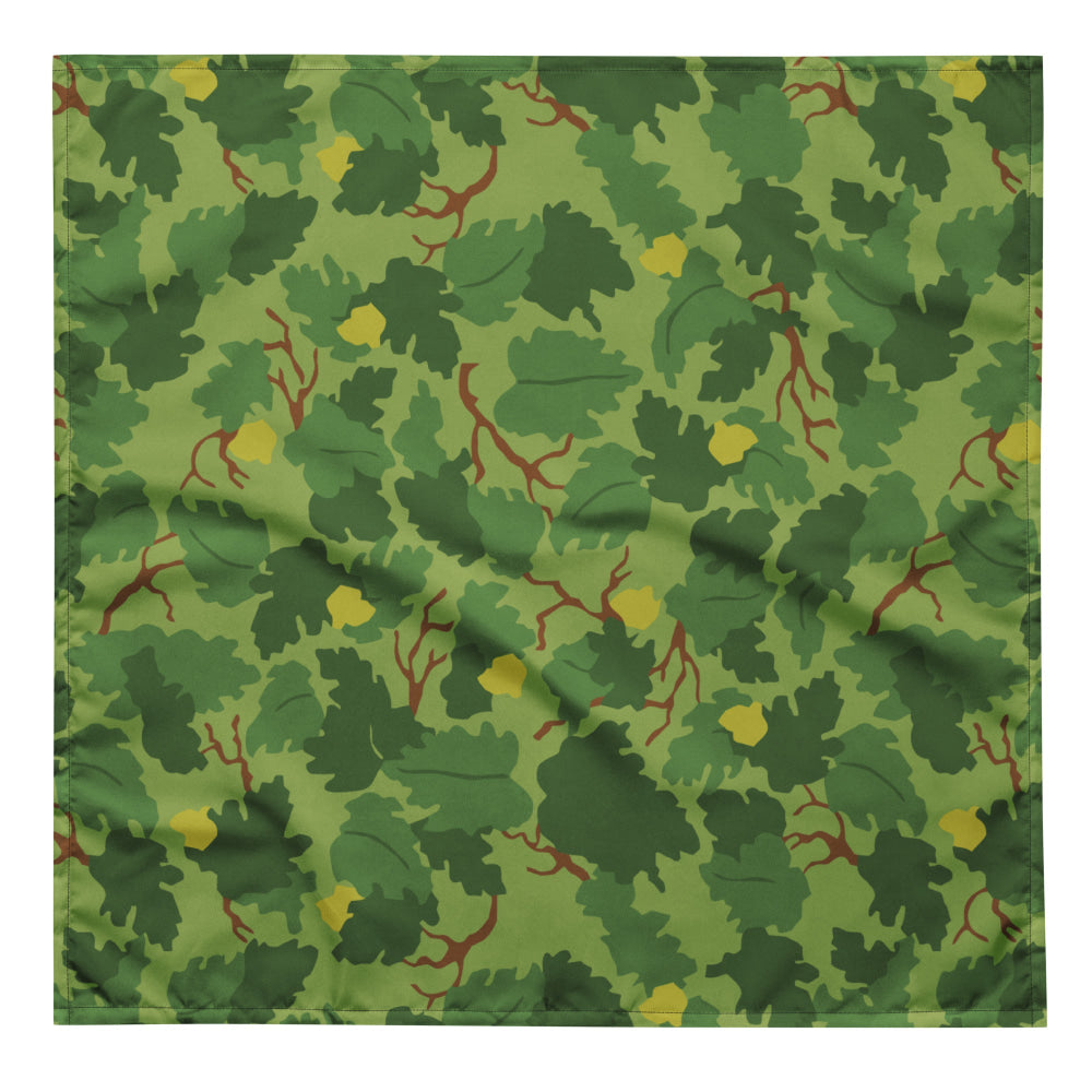 American Mitchell Wine Leaf Green CAMO bandana - Bandana