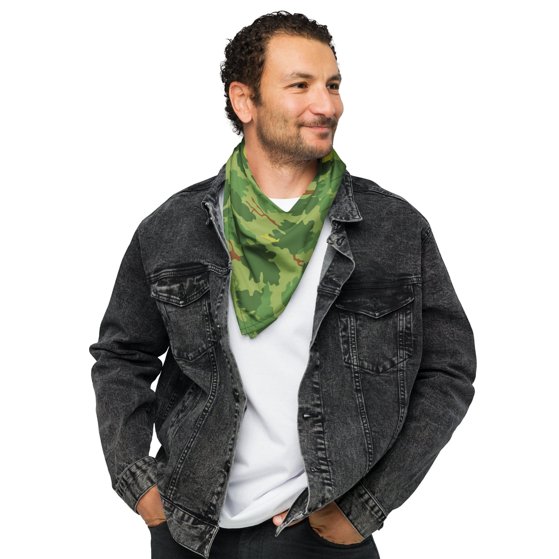 American Mitchell Wine Leaf Green CAMO bandana Bandanas