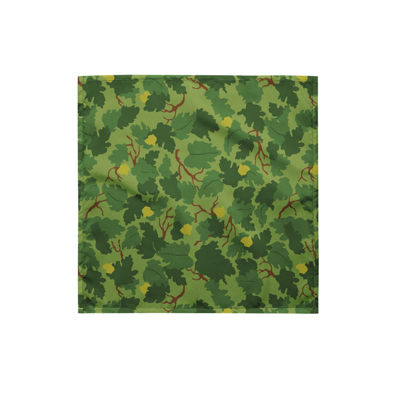 Mitchell Vine Leaf Green CAMO Bandana - S - Head