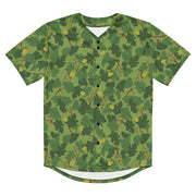 Mitchell Vine Leaf Green CAMO Unisex Baseball Jersey