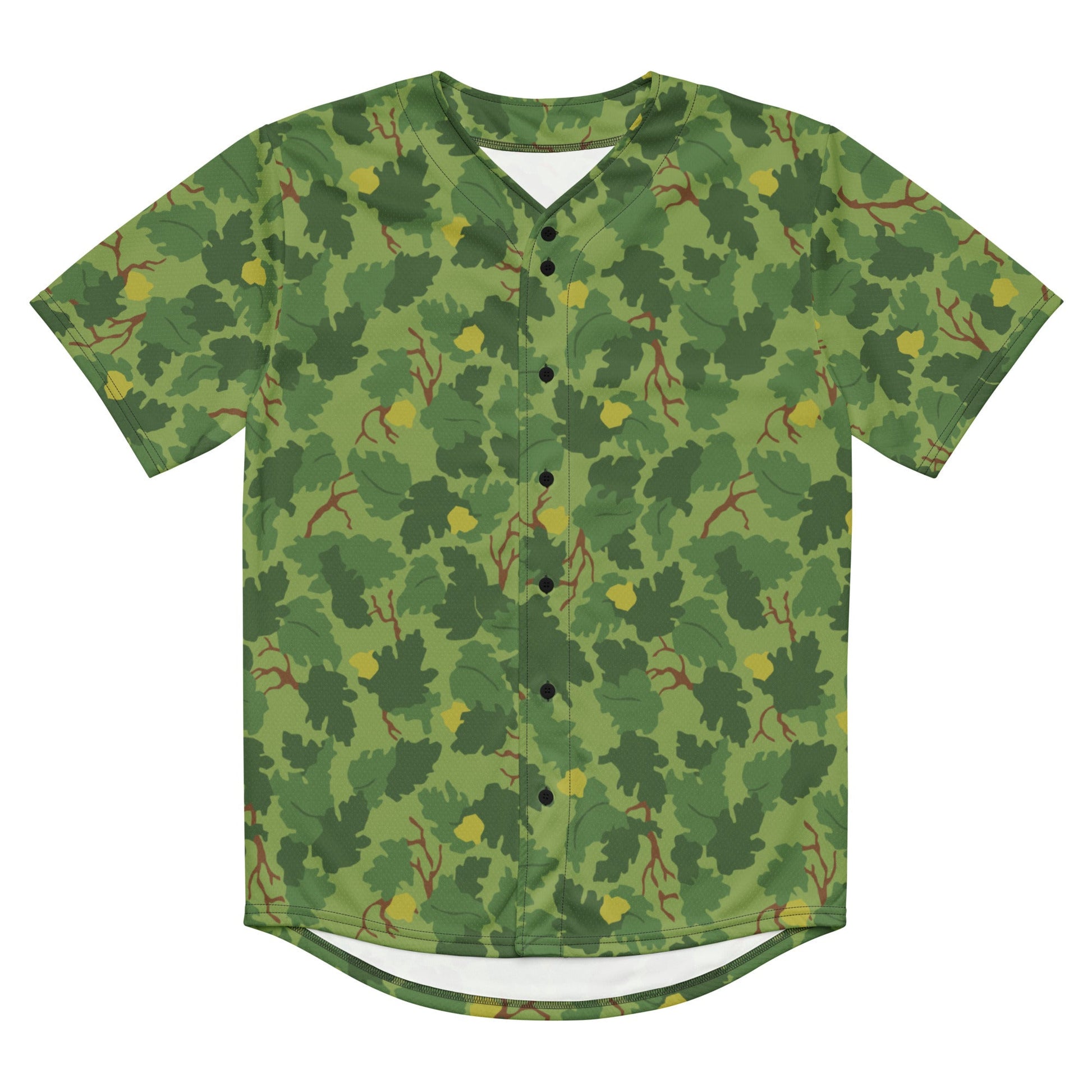 American Mitchell Wine Leaf Green CAMO baseball jersey - Baseball Jerseys