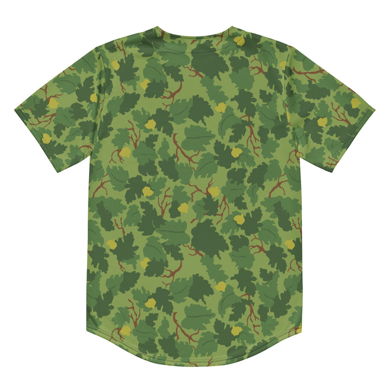 Mitchell Vine Leaf Green CAMO Unisex Baseball Jersey