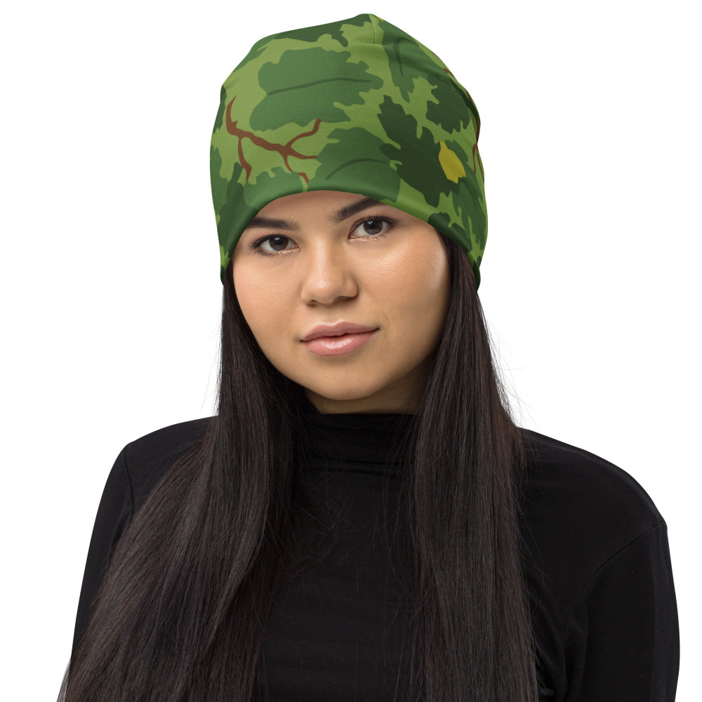 American Mitchell Wine Leaf Green CAMO Beanie