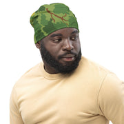 Mitchell Vine Leaf Green CAMO Beanie - Head