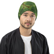 Mitchell Vine Leaf Green CAMO Beanie - S - Head