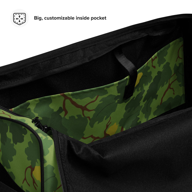 Mitchell Vine Leaf Green CAMO Duffle Bag