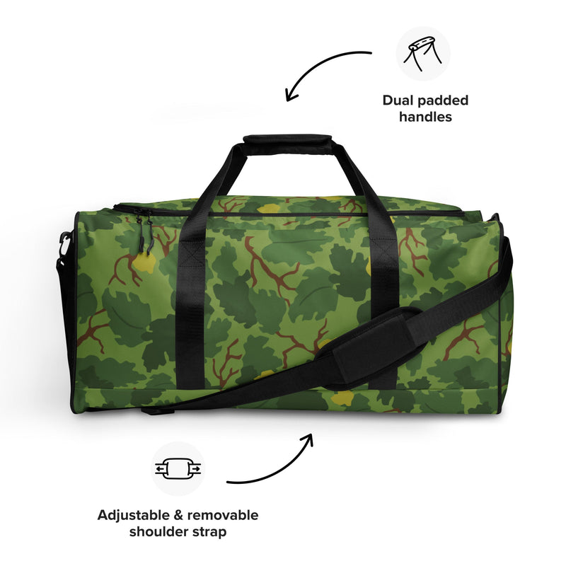 Mitchell Vine Leaf Green CAMO Duffle Bag