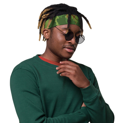 American Mitchell Wine Leaf Green CAMO Headband Headbands