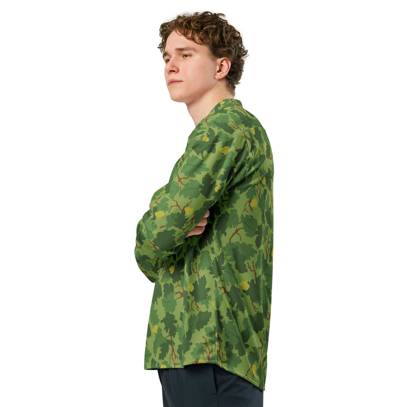 Mitchell Vine Leaf Green CAMO Unisex Hockey Fan Jersey - 2XS
