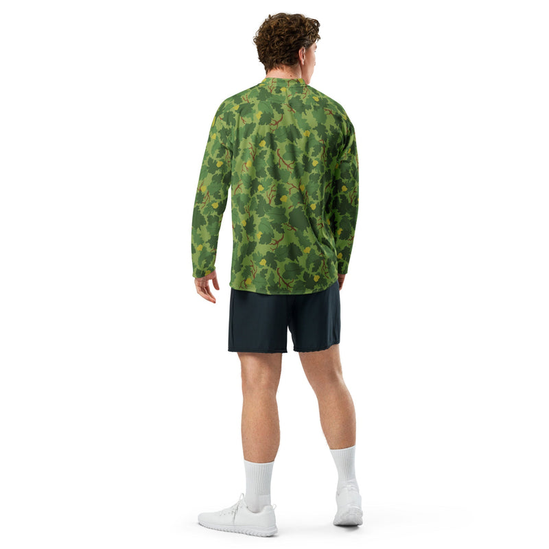 Mitchell Vine Leaf Green CAMO Unisex Hockey Fan Jersey