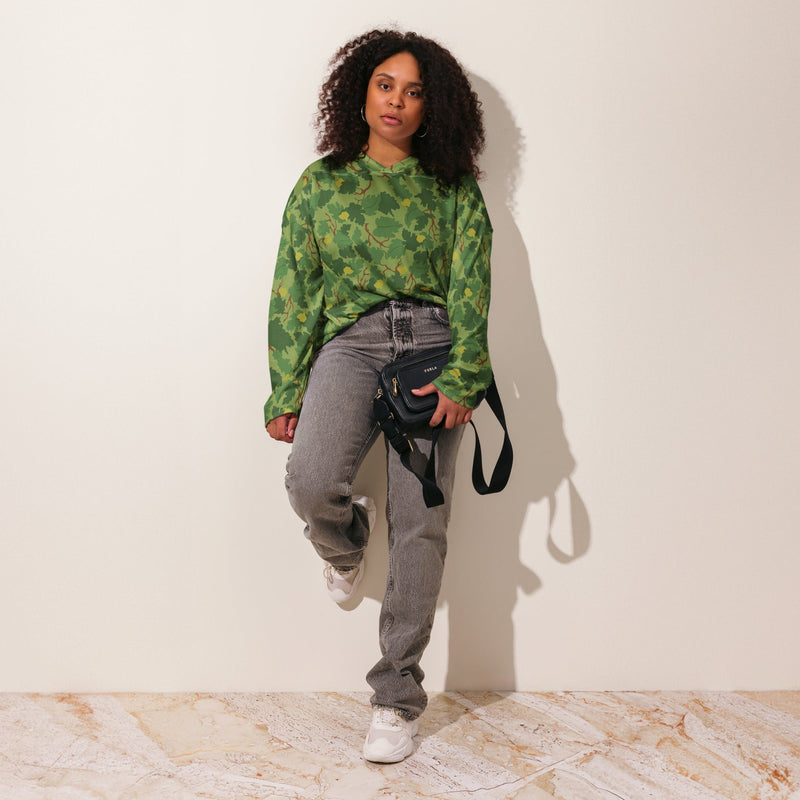 Mitchell Vine Leaf Green CAMO Unisex Hockey Fan Jersey