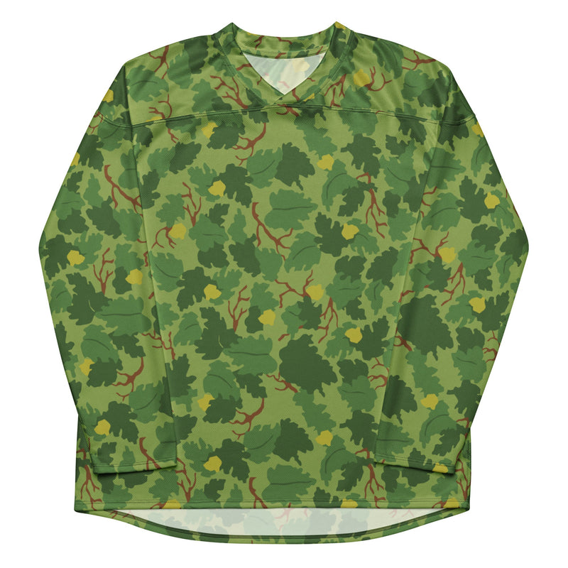 Mitchell Vine Leaf Green CAMO Unisex Hockey Fan Jersey