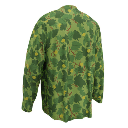 American Mitchell Wine Leaf Green CAMO hockey fan jersey Hockey Jerseys