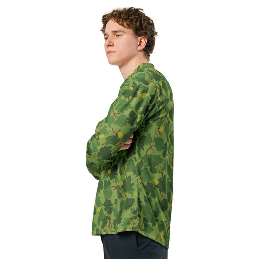 American Mitchell Wine Leaf Green CAMO hockey fan jersey - Unisex Hockey Fan Jersey