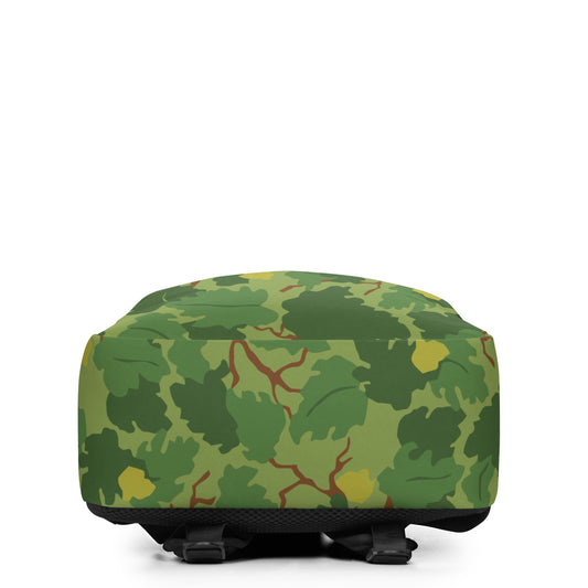 American Mitchell Wine Leaf Green CAMO Minimalist Backpack - Backpacks