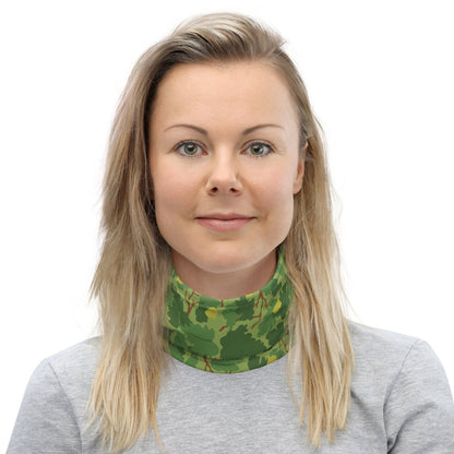 American Mitchell Wine Leaf Green CAMO Neck Gaiter