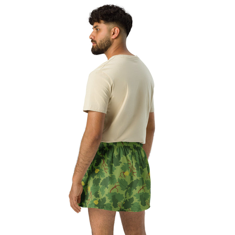 Mitchell Vine Leaf Green CAMO Unisex Athletic Shorts