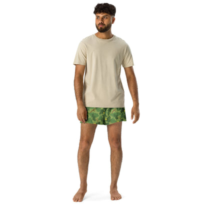 American Mitchell Wine Leaf Green CAMO Unisex Athletic Shorts