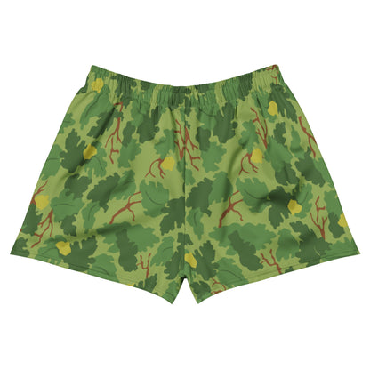 American Mitchell Wine Leaf Green CAMO Unisex Athletic Shorts