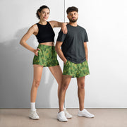 Mitchell Vine Leaf Green CAMO Unisex Athletic Shorts
