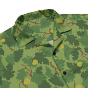 Mitchell Vine Leaf Green CAMO Unisex Short-Sleeve Button Shirt - Button-Up