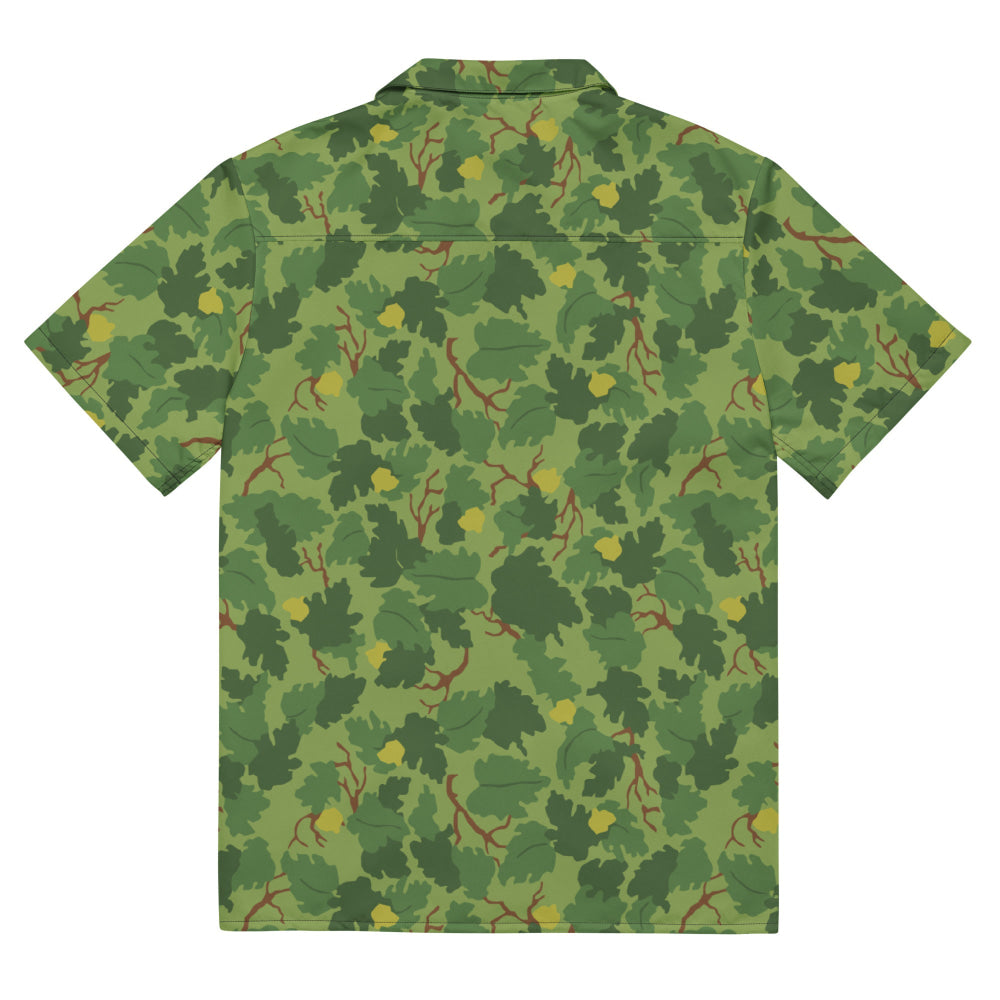 American Mitchell Wine Leaf Green CAMO Unisex button shirt - Button Shirt