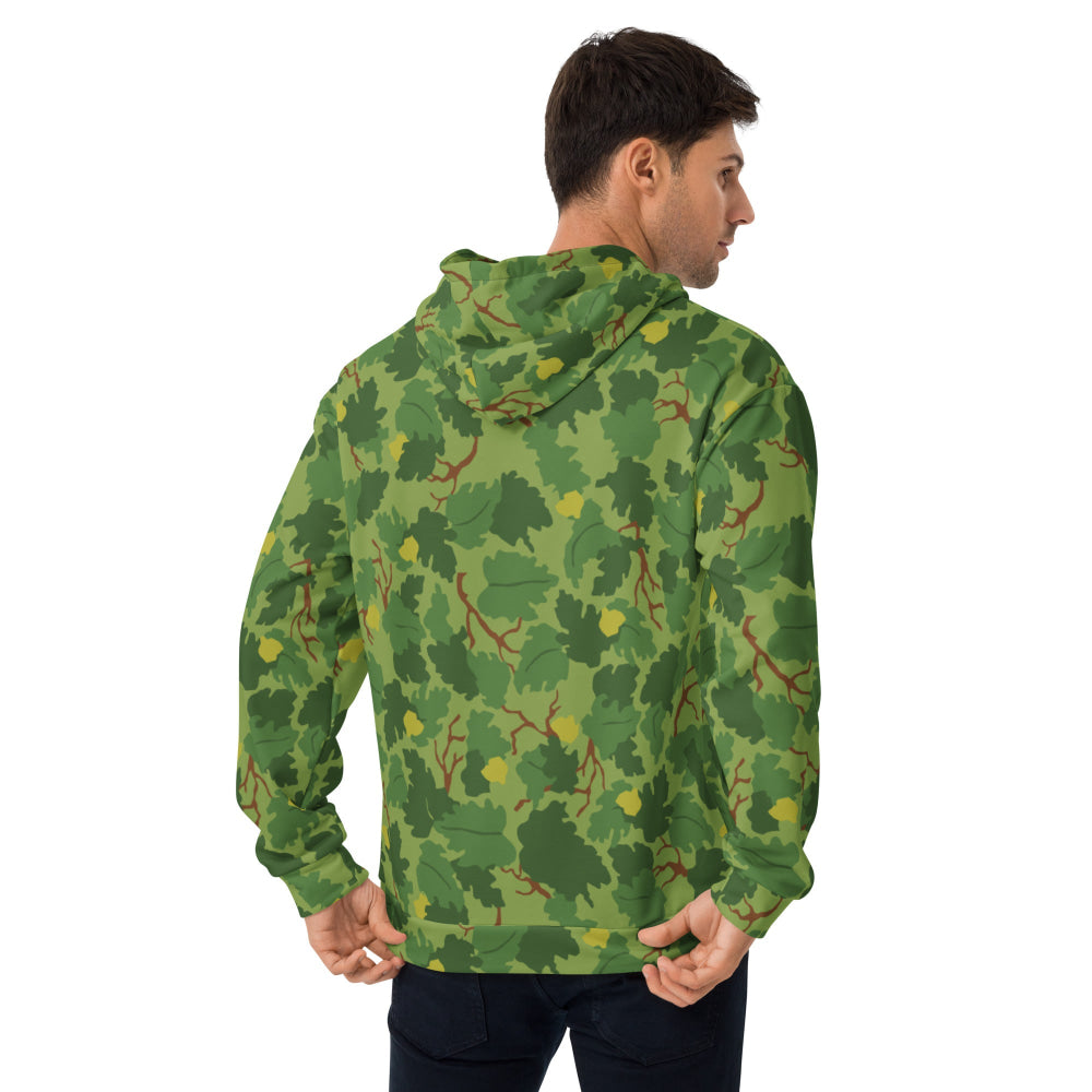 American Mitchell Wine Leaf Green CAMO Unisex Hoodie