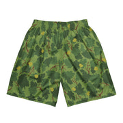 Mitchell Vine Leaf Green CAMO Unisex Mesh Shorts