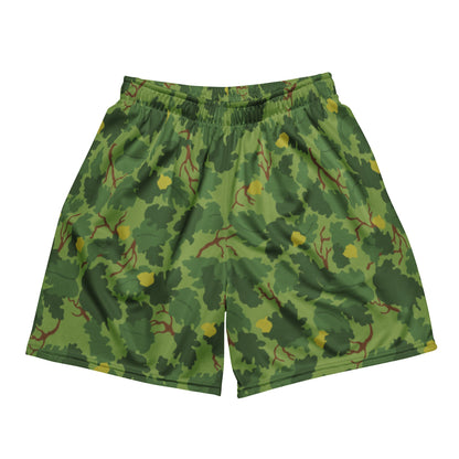 American Mitchell Wine Leaf Green CAMO Unisex mesh shorts - 2XS - Mesh Shorts
