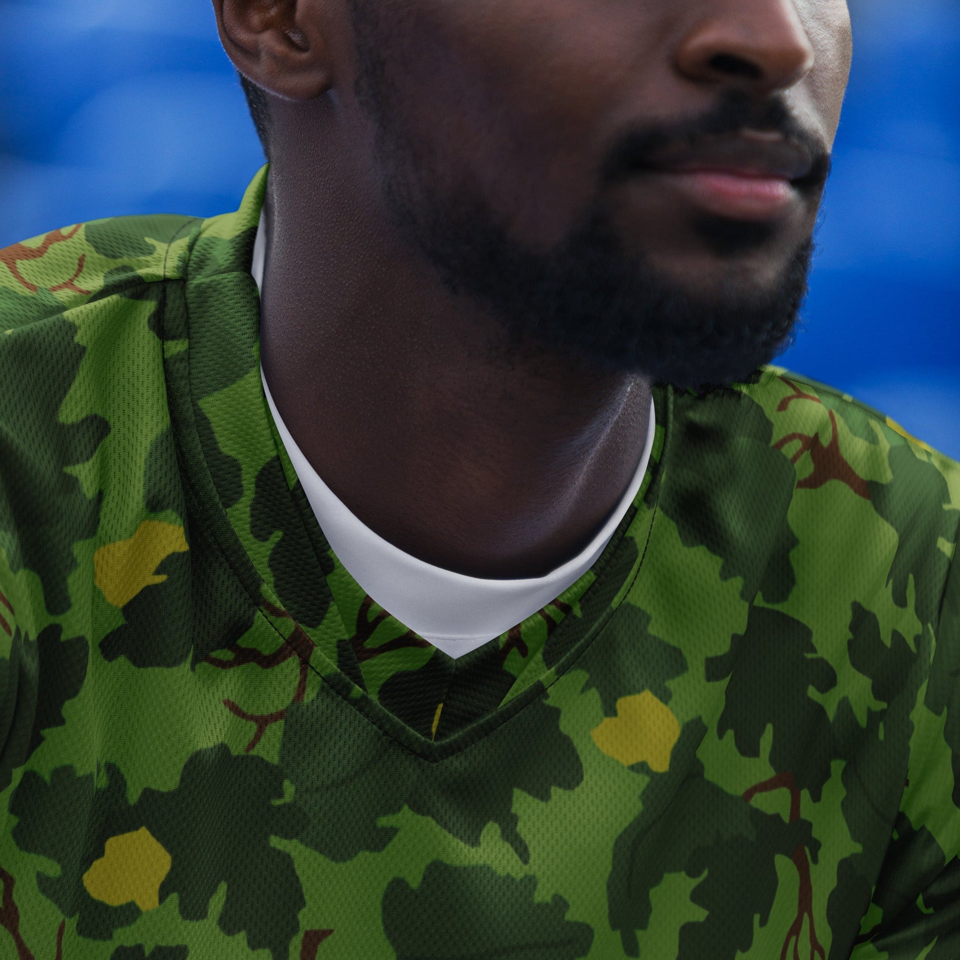 American Mitchell Wine Leaf Green CAMO unisex sports jersey - Sports Jerseys